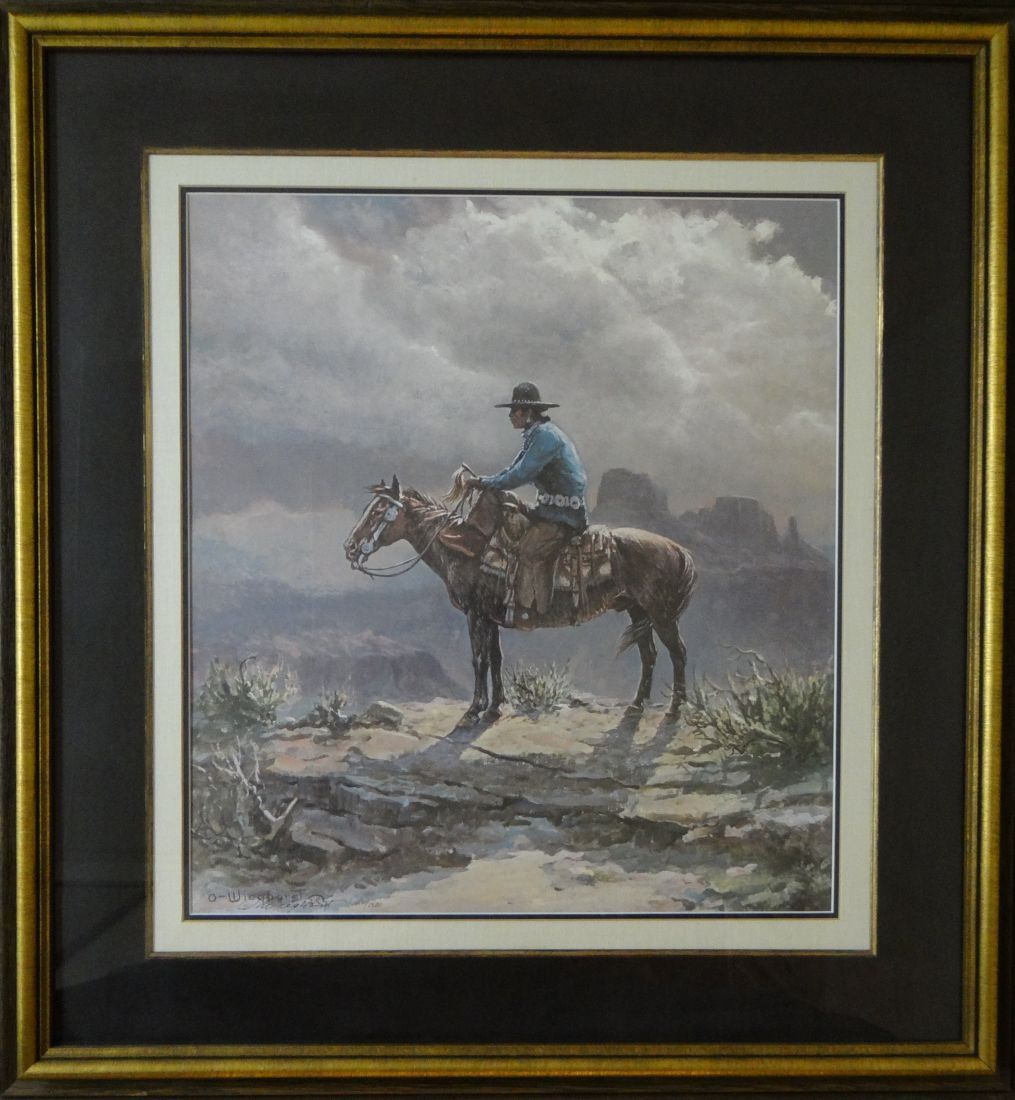 Olaf Wieghorst (18991988), 2 prints, Navajo, and Navajo Madonna, ltd