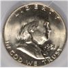 Image 2 : 1951-D FRANKLIN HALF DOLLAR, PCGS MS-64 FBL