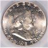 Image 2 : 1954-D FRANKLIN HALF DOLLAR, PCGS MS-63 FBL
