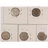 Image 2 : (5) BARBER DIMES (00, 01, 02-S, 04, 15-S)