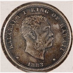 1883 HAWAII QUARTER (RARE)