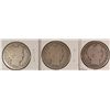 Image 1 : (3) BARBER HALF DOLLARS (00, 06, 06-D)
