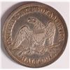 Image 2 : 1860 SEATED HALF DOLLAR AU-58