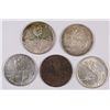 Image 2 : (5) 1923-S MONROE COMMEN HALF DOLLARS