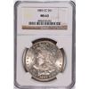 Image 1 : 1883-CC MORGAN DOLLAR NGC MS-63