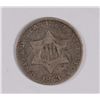 Image 1 : 1853 THREE CENT SILVER VG/F