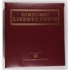 Image 1 : HISTORIC  LIBERTY COINS, POSTAL COMMEM. SOCIETY,  1853 QUARTER AND 1853 HALF