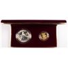 Image 3 : 1988 U.S. MINT OLYMPIC PROOF $5.00 GOLD AND SILVER$1.00 IN ORIGINAL  PACKAGING