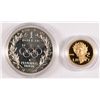 Image 5 : 1988 U.S. MINT OLYMPIC PROOF $5.00 GOLD AND SILVER$1.00 IN ORIGINAL  PACKAGING