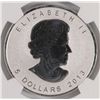 Image 3 : 2013 1OZT .9999FS CANADA MAPLE LEAF (SNAKE) NGC SP-69