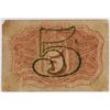 Image 2 : 1863 FIVE CENT US FRACTIONAL NOTE