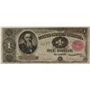 Image 1 : 1891 $1 US TREASURY NOTE (RARE)