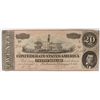 Image 1 : 1864 $20 CONFEDERATE STATES OF AMERICA
