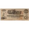 Image 1 : 1862 $100 CONFEDERATE STATES OF AMERICA
