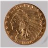 Image 2 : 1928 $2.5 GOLD INDIAN NGC AU-58