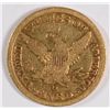 Image 2 : 1845-D $5 GOLD LIBERTY VF-35