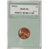Image 1 : 1945-D LINCOLN CENT NTC MS-66 RD