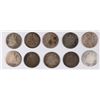 Image 1 : (10) LOW GRADE SEATED DIMES