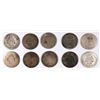 Image 2 : (10) LOW GRADE SEATED DIMES