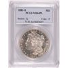 Image 1 : 1881-S MORGAN SILVER DOLLAR, PCGS MS-64 PL  VERY NICE