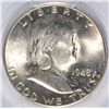 Image 2 : 1948-D FRANKLIN HALF DOLLAR, PCGS MS-65 GEM!