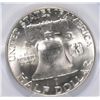 Image 3 : 1953 FRANKLIN HALF DOLLAR, PCGS MS-65  GEM