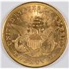 Image 2 : 1876-CC $20.00 GOLD LIBERTY, MS-62, VERY RARE HIGH DEMAND "CC" GOLD COIN!!