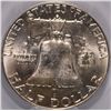 Image 3 : 1962-D FRANKLIN HALF DOLLAR PCGS MS-64