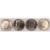 Image 1 : (4) KENNEDY HALF DOLLARS (69-D, 71-D, 72, 76-D)