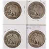 Image 2 : (4) WALKING LIBERTY HALF DOLLARS (16, 16-D, 21-S, 16-D)