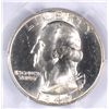 Image 2 : 1949 WASHINGTON QUARTER PCGS MS-64