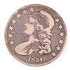 Image 1 : 1834 BUST HALF DOLLAR VG