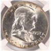 Image 2 : 1957 FRANKLIN HALF DOLLAR NGC MS-64
