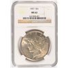 Image 1 : 1927 PEACE DOLLAR NGC MS-62