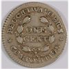 Image 2 : 1837 FEUCHWNGER CENT, ABOUT XF,  LIST AT 210.00 RARE!