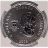 Image 3 : 2009 CANADIAN $5.00 VANCOUVER 2010 OLYMPIC .9999 SILVER PHOENIX COIN, NGC MS-69!