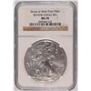Image 1 : 2013 ( W ) AMERICAN SILVER EAGLE, NGC MS-70  BROWN LABEL