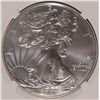 Image 2 : 2013 ( W ) AMERICAN SILVER EAGLE, NGC MS-70  BROWN LABEL