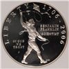 Image 2 : 2006 BENJAMIN FRANKLIN ( SCIENTIST )  COMMEMORATIVE SILVER DOLLAR,  NGC MS-69 UC