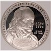 Image 2 : 2006  FRANKLIN ( FOUNDING FATHER  )  COMMEMORATIVE SILVER DOLLAR,  NGC MS-69 UC