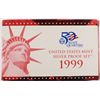 Image 1 : 1999 UNITED STARES SILVER PROOF SET IN NICE ORIGINAL PACKAGING,  NICE COINS!