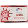 Image 1 : 2008 UNITED STATES SILVER PROOF SET IN NICE ORIGINAL PACKAGING