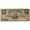 Image 1 : 1891 $10 US SILVER CERTIFICATE (RARE NOTE)