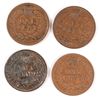 Image 2 : (4) INDIAN HEAD CENTS (02, 03, 06, 07)