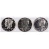 Image 1 : ( 3 ) PIECES 1964 GEM PROOF KENNEDY HALF DOLLARS