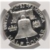 Image 3 : 1957 FRANKLIN HALF DOLLAR, NGC PROOF-66 CAMEO!  BEAUTIFUL!