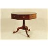 Image 1 : Octagonal Library Table With Drawers