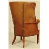 Image 3 : Leather Barrel Chair