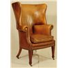 Image 7 : Leather Barrel Chair