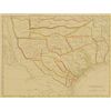 Image 2 : 1835 Texas Land Grant Map Stephen F. Austin Colony